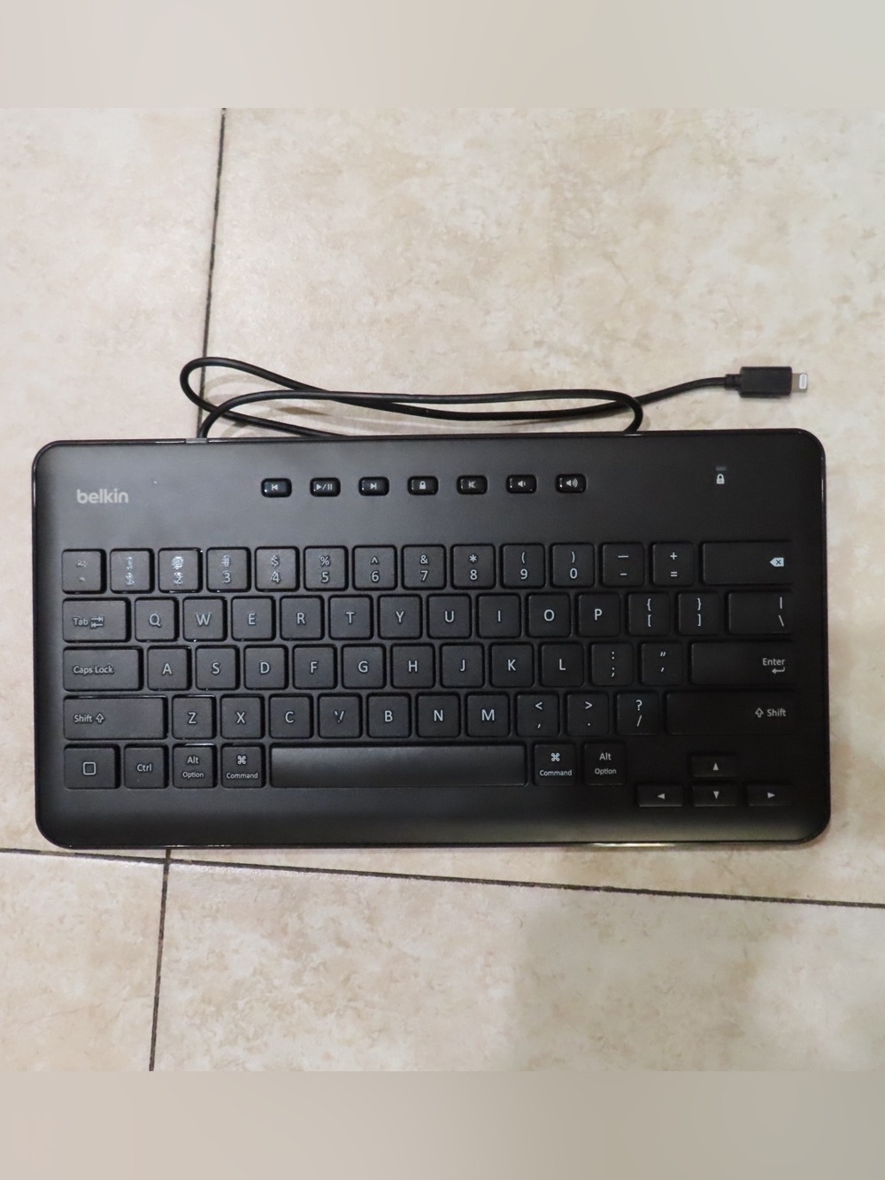 Belkin Wired Keyboard for iPad with Lightning Connector